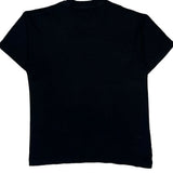 Save Me Panda Screen Stars Single Stitch T-Shirt - Large Black Cotton