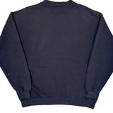 USA Ncc College Sweatshirt - Medium Navy Cotton