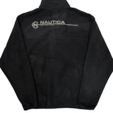 Nautica 1/4 Zip Fleece - Large Black Polyester