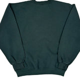 90'S Blank Made In USA Russell Athletic Sweatshirt - Medium Green Cotton