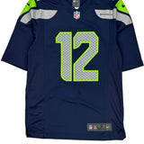 Seahawks Nike Nfl Football Jersey - Small Navy Polyester