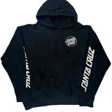 Skateboarding Santa Cruz Graphic Hoodie - XL Black Cotton