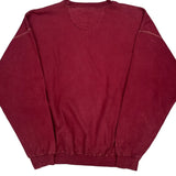 Chaps Ralph Lauren Sweatshirt - XL Red Cotton Blend