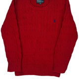 Age 5 Polo By Ralph Lauren Jumper - Small Red Cotton