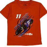 Nascar Graphic T-Shirt - Small Orange Cotton