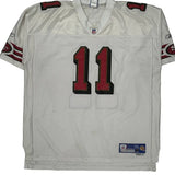San Francisco 49Ers Reebok Nfl Jersey - 2XL White Polyester