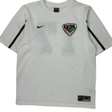 Liverpool Nike Football Shirt - Medium White Polyester