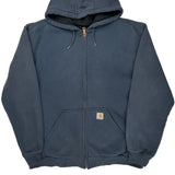 Carhartt Hoodie - Large Gray Cotton