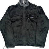 Patagonia Fleece Jacket - Medium Black Polyester