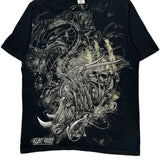 Demented & Deranged Ecko Unltd Graphic T-Shirt - Medium Black Cotton