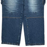 Unbranded Cargo Trousers - 40W 31L Blue Cotton
