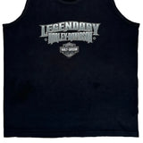 Legendary Harley Davidson Tank Top - XL Black Cotton