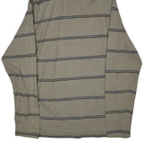 Oakley Striped Hoodie - Large Black Cotton