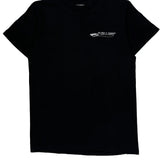 Music On Wheels Oneita Single Stitch T-Shirt - Medium Black Cotton