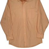 Tommy Hilfiger Shirt - Medium Orange Cotton