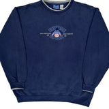 Eeyore Sport Disney Cartoon Sweatshirt - XL Navy Cotton Blend