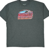 Nashville Superspeedway Nascar T-Shirt - 2XL Gray Cotton Blend