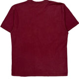 Dickies T-Shirt - Large Red Cotton