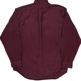 Ralph Lauren Shirt - Large Burgundy Cotton