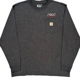 Core Values Carhartt Long Sleeve T-Shirt - XL Gray Cotton