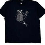 District Heights Screen Stars Single Stitch T-Shirt - 2XL Black Cotton Blend