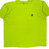 Carhartt T-Shirt - 2XL Yellow Polyester