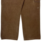 Dickies Double Knee Carpenter Pants - 36W 30L Brown Cotton