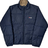 Fila Puffer - Large Navy Polyester