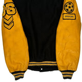 Soccer Manager Mecca Varsity Jacket - Large Black Nylon