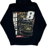 Busch Racing Nascar Graphic Hoodie - Medium Black Cotton