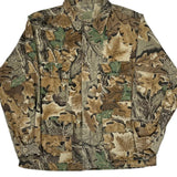 US Army Camo Field Jacket - Large Camo Cotton