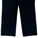 Carhartt Double Knee Carpenter Trousers - 36W 34L Black Cotton