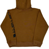 Age 8-10 Carhartt Hoodie - Small Brown Cotton