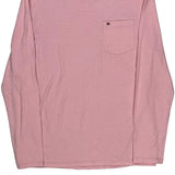 Tommy Hilfiger Long Sleeve T-Shirt - Large Pink Cotton