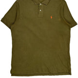 Polo By Ralph Lauren Polo Shirt - Large Green Cotton