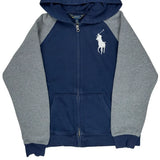 Age 14-16 Polo By Ralph Lauren Hoodie - Large Gray Cotton
