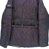 Barbour Coat - Small Purple Polyester