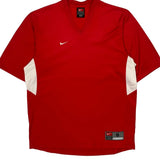 Nike Jersey - Small Red Polyester