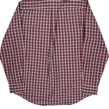 Tommy Hilfiger Checked Shirt - Medium Red Cotton