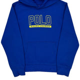 Age 10-12 Ralph Lauren Hoodie - Medium Blue Cotton