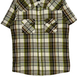 Oakley Checked Short Sleeve Shirt - Medium Multicoloured Cotton