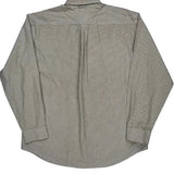Tommy Hilfiger Checked Shirt - Large Gray Cotton