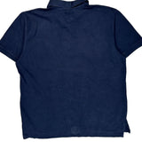 Tommy Jeans Polo Shirt - XL Navy Cotton