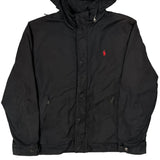 Polo By Ralph Lauren Jacket - Medium Black Polyester