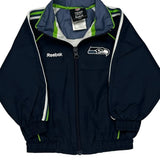 Age 24 Months Seattle Seahawks Reebok Football Windbreaker - 2XS Green Polyester