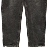 550 Levis Jeans - 32W 34L Black Cotton