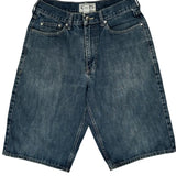 Champs Denim Shorts - 30W 13L Blue Cotton