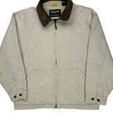 Timberland Harrington Jacket - Large Beige Cotton