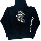 Skateboarding Santa Cruz Graphic Hoodie - XL Black Cotton