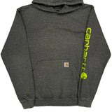 Carhartt Hoodie - Medium Grey Cotton Blend